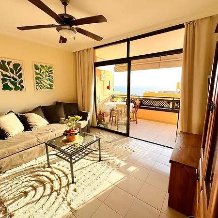 Casa Hugo - Ocean View, Quiet Pool, Fibre Net, Gigantes 圣地亚哥港