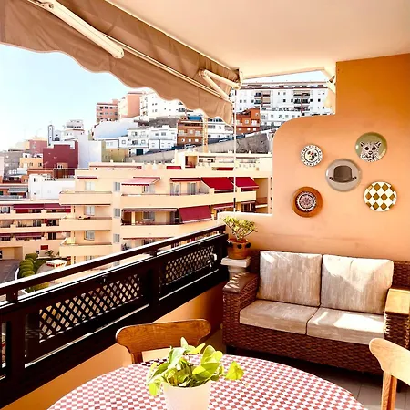 Casa Hugo - Ocean View, Quiet Pool, Fibre Net, Gigantes Apartment *