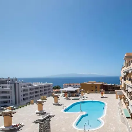 Apartment Casa Hugo - Ocean View, Quiet Pool, Fibre Net, Gigantes