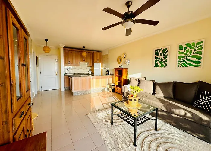 Casa Hugo - Ocean View, Quiet Pool, Fibre Net, Gigantes Apartamento