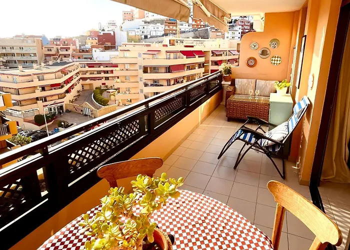 Apartamento Casa Hugo - Ocean View, Quiet Pool, Fibre Net, Gigantes *